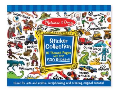 Melissa & Doug Sticker Collection - Blue Md004246 - 4