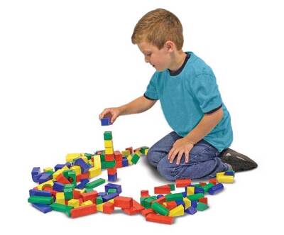 Melissa & Doug Wooden Block Set - 100 Pieces Md000481 - 3
