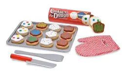 Melissa & Doug Wooden Cookie Set - Slice And Bake Md004074 - 3