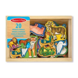 Melissa & Doug Wooden Magnetic Animals Md000475 - 1