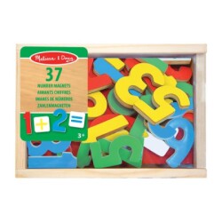 Melissa & Doug Wooden Magnetic Numbers Md000449 - 1