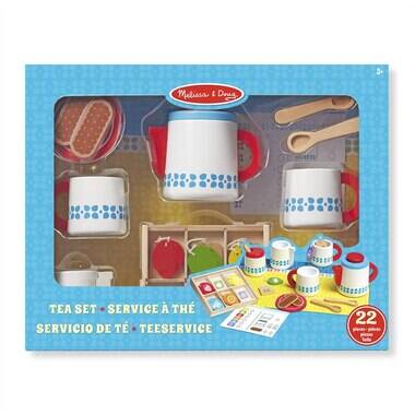 Melissa&Doug Wooden Tea Serving Set Md009843 - 3
