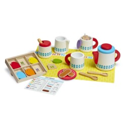 Melissa&Doug Wooden Tea Serving Set Md009843 - 2