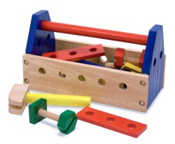 Melissa&Doug Wooden Tool Box Md000494 - Melissa&Doug