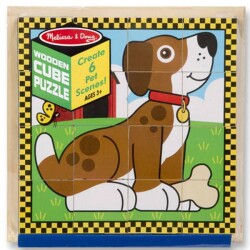 Melissa&Dougahsap 6-Piece Cube Puzzle - Pets Md003771 - 2