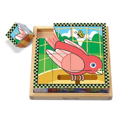 Melissa&Dougahsap 6-Piece Cube Puzzle - Pets Md003771 - 4
