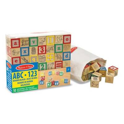 Melissa&Dougahshap Blocks Abc/123 Md001900 - 1