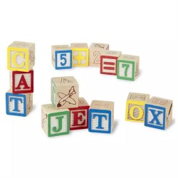 Melissa&Dougahshap Blocks Abc/123 Md001900 - 3