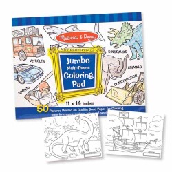 Melissa & Dougdev Coloring Book - Blue Md004226 - 1