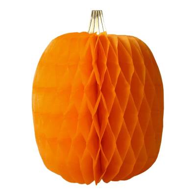 Meri Meri - Honeycomb Pumpkins - Pack Of 10 - 3