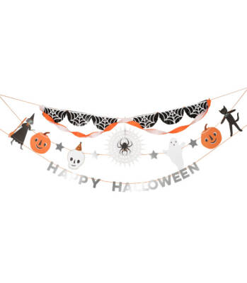 Meri Meri - It's Halloween! Party Garland - Halloween Hanging Decoration - 2