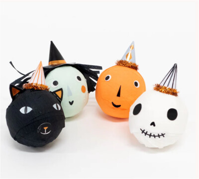 Meri Meri - Vintage Halloween Surprise Balls - Vintage Halloween Surprise Balls - Meri Meri