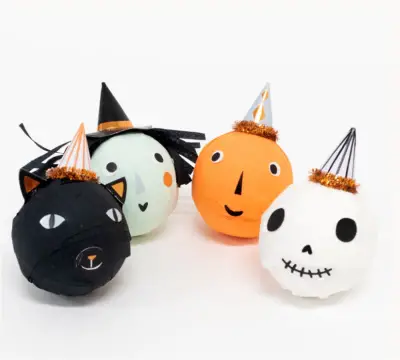 Meri Meri - Vintage Halloween Surprise Balls - Vintage Halloween Surprise Balls - 1
