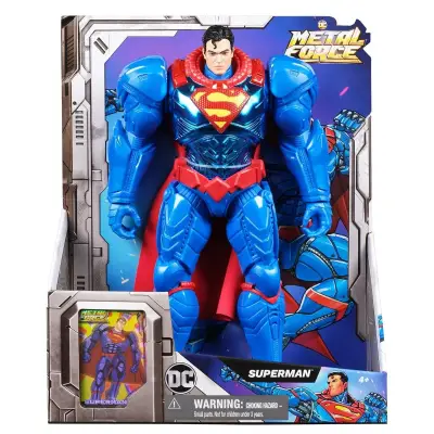 Metal Force Heroes Superman Spm-6072667 12” Xl - 1