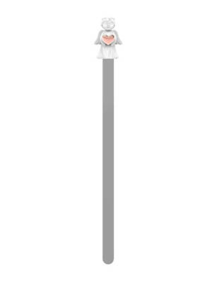 Metalmorphose Angel & Rose Gold Heart Bookmark Mtmb235-01 - 1
