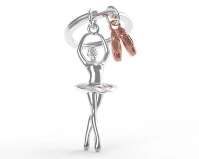 Metalmorphose Ballerina Keychain MTM220-02 - 2