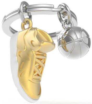 Metalmorphose Basketball Shoe Keychain Gold Mtm316-01 - 2