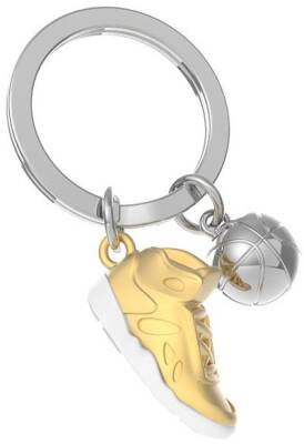 Metalmorphose Basketball Shoe Keychain Gold Mtm316-01 - 1