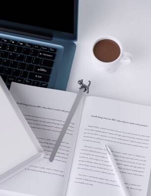 Metalmorphose Black Cat Bookmark Mtmb274-01 - 3