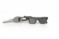 Metalmorphose Black Sunglasses Keychain MTM160-01 - 2
