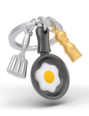 Metalmorphose Breakfast Keychain Mtm362-01 - 1