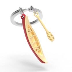 Metalmorphose Canoe Keychain Mtm297-01 - 1