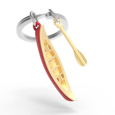 Metalmorphose Canoe Keychain Mtm297-01 - 1