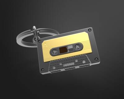 Metalmorphose Cassette Keychain Mtm219-04 - 2
