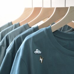 Metalmorphose Cloud & Lightning Brooch Mtmp105 - 8