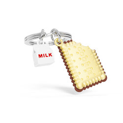Metalmorphose Cookies and Milk Anahtarlık MTM390-01 - Metalmorphose