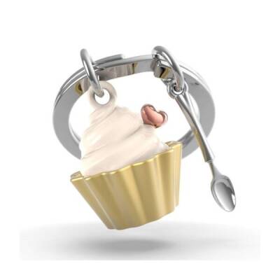 Metalmorphose Cupcake Keychain Mtm325-02 - 2