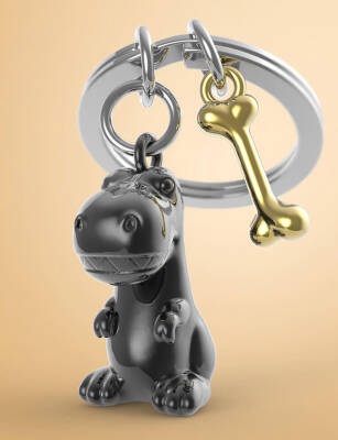 Metalmorphose Dino & Bone Keychain Mtm225-01 - 2