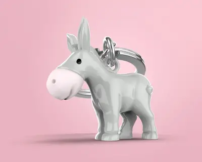 Metalmorphose Donkey Keychain Mtm132-01 - 2