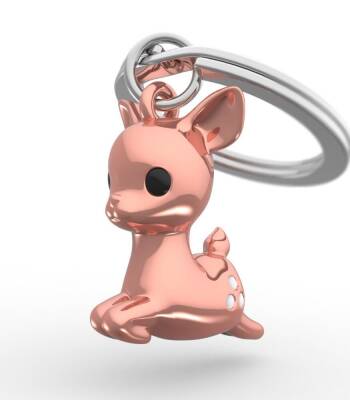 Metalmorphose Fallow Deer Keychain Mtm191-02 - 2