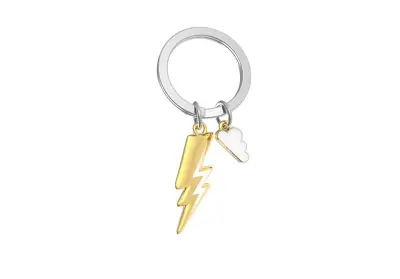 Metalmorphose Lightning Cloud Keychain Mtm157-01 - 1