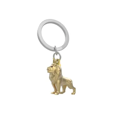 Metalmorphose Lion Keychain Mtm275-01 - 1