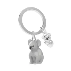 Metalmorphose Mother And Baby Koala Keychain Mtm278-01 - 1