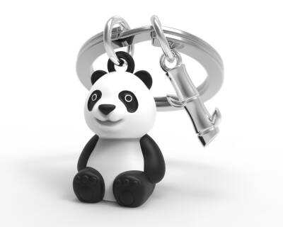 Metalmorphose Panda Keychain MTM293-01 - 2