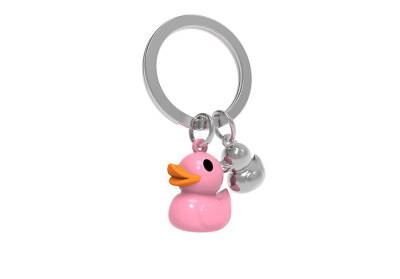 Metalmorphose Pink Duck Keychain MTM925-04 - 1