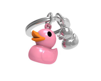 Metalmorphose Pink Duck Keychain MTM925-04 - 3
