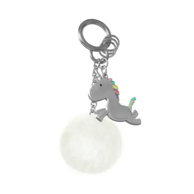 Metalmorphose Plush Unicorn Keychain Mtm182-01 - 1