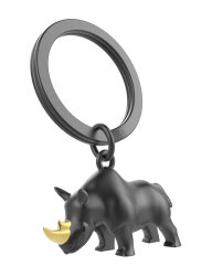 Metalmorphose Rhino Keychain Mtm271-01 - Metalmorphose