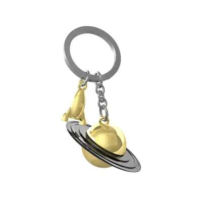 Metalmorphose Saturn Keychain Mtm203-01 - 1
