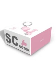 Metalmorphose Scooter Anahtarlık MTM999-05 Pembe Gri - 4