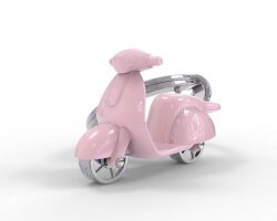 Metalmorphose Scooter Anahtarlık MTM999-05 Pembe Gri - Metalmorphose