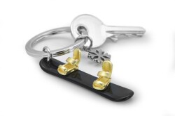 Metalmorphose Snowboard Keychain Mtm148-01 - 1