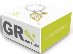 Metalmorphose Tennis Racket Keychain Gold Mtm317-01 - 3