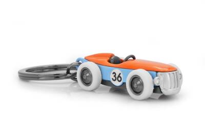 Metalmorphose Vintage Racing Car Keychain Mtm238-01 - 2