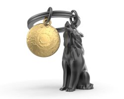Metalmorphose Wolf Keychain Mtm165-01 - 1