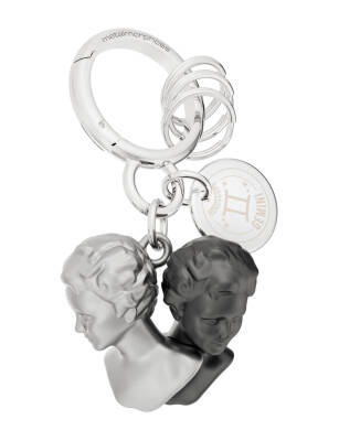 Metalmorphose Zodiac Collection Gemini Keychain / Bag Accessory Mtm352-01 - 1